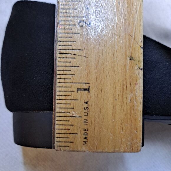 Bella Vita Virginia II Mary Jane Flats Women's Size 6.5M Faux Suede Black - Picture 9 of 9